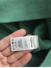 Supreme Green Cord Collegiate Hoodie SS18 size medium