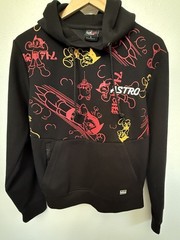 Loba X Astro Boy Tuzuka Production Small Hoodie Black Red