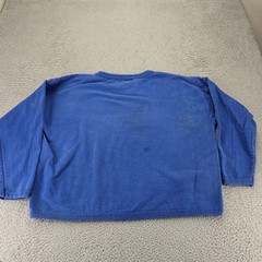 Bonjour Sweatshirt Mens One size Fits all Blue Vintage Outstanding
