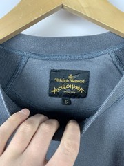 Designer Vivienne Westwood Anglomania Orb Logo Sweatshirt Raglan Size S Blue