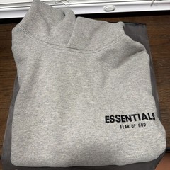 Fear Of God Essentials Hoodie “dark Oatmeal” Grey | Men’s Size XXS