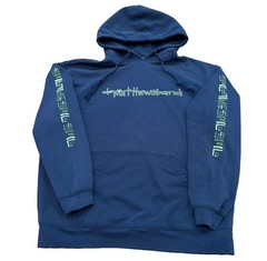 Vintage RARE Faded Distressed Dave Matthews Band Hoodie ANVIL Sustainable Y2K
