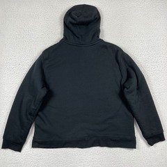 Eddie Bauer Hoodie Mens XL Black Sherpa Lined Full Zip Heavyweight Jacket Warm