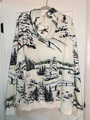 Jordan Flight Fleece Hoodie Men’s 3XL Tall Winter Ski Graphic Oversized NWT