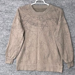 Lululemon Mens Oversized Crewneck Pullover Sweatshirt Cracked Earth Workout