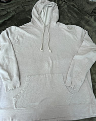 Life Is Good Plain Gray Oatmeal MENS SOFT Hoodie Sweatshirt XL