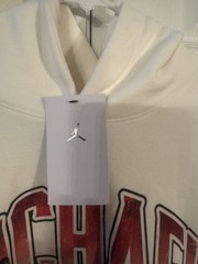 Jordan Michael Jordan Fleece Pullover Hoodie White/Cream Men’s 2XL HJ4396-133