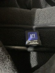 Yeezy Gap Mainline Balenciaga Polar Fleece Hoodie Size XXL Black