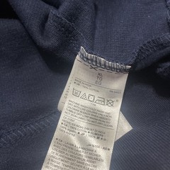 Old Navy Blue Preppy Sweater Men XL Textured Fall Winter Shawl Classic Capsule