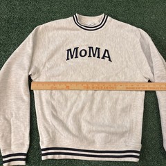 MoMA Museum of Modern Art Champion Reverse Weave Sweatshirt Gray Size Small