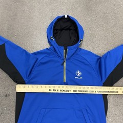 Men’s Polo Ralph Lauren RLX 67 1/4 Zip Microfiber Hoodie Pullover Sz Large