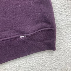 Vintage Russell Athletic Sweatshirt Men Medium Purple Plum Blank Y2K Dri Power