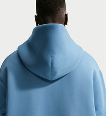 Nike Tech Men’s Fleece Full-Zip Hoodie Work Blue Mens IF1319-486