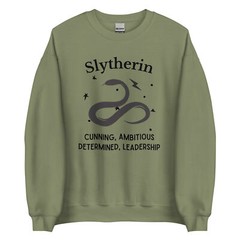 Slytherin House Harry Potter Unisex Sweatshirt S,M,L,XL,2X,3X