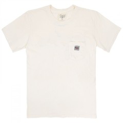 Coors Banquet Premium Heavyweight Front Pocket & Back-Print T-Shirt White