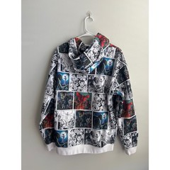 Universal Studios Dark Universe Comics Multicolor Graphic Zip Hoodie Mens Medium