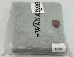 Wanakome Cascade Men’s Hoodie Light Heather Grey Size Medium