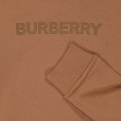 Burberry Ansdell Logo Print Cotton Hoodie