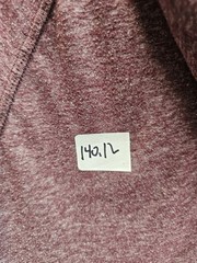 tentree Burgundy Pullover Hoodie Size med Sustainable Hemp Poly Blend