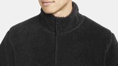 Nike Yoga Men’s Black Sherpa Fleece 1/2 Snap Pullover (DD2182-010) S/M/L/XL/XXL