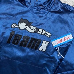 Just Don Team X Satin Pullover Hoodie Men’s XL Astro Boy NWT $650 Multicolor USA