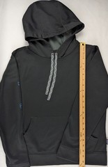 Patagonia Black Pullover Hoodie 100% Polyester Gorpcore Outdoor Size Medium Mens
