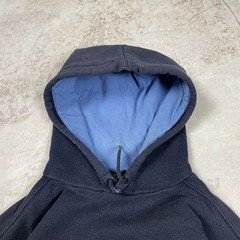 90’s Nike Y2K Spell Out Boxy Fit Embroidered Faded Hoodie