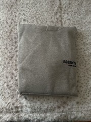 Essentials Dark Oatmeal Hoodie