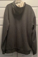 L.L.Bean Full Zip Sherpa-Lined Hooded Hoodie w/ Pockets Gray Men’s XXL-Tall