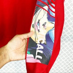 NWOT Konus Red Men’s Oversize Sweatshirt in Red