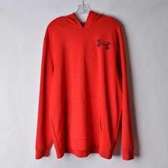 Under Armour Mens 2XL All Season Gear Hoody Red Lightweight Training Running