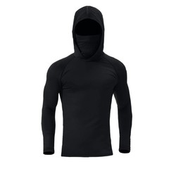 Men Hoodie Long Sleeve T-Shirts, UPF 50+ Sun Protection Hooded