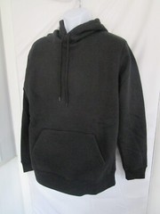 R/ A Mens L Hoodie/Sweatshirt Long Sleeve Black NWT THICK HEAVY