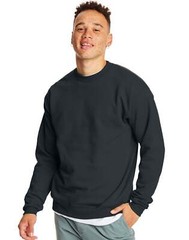 Hanes Sweatshirt 2-Pack Men’s EcoSmart Crewneck Fleece Soft Classic Value S-5XL