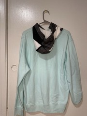 Nike Air Hoodie /Mens Medium /Swoosh Logo Block Hood Sweatshirt