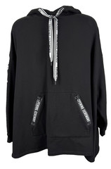Opening Ceremony Unisex Black Hoodie Sweatshirt One Size Cotton Stretch Pockets