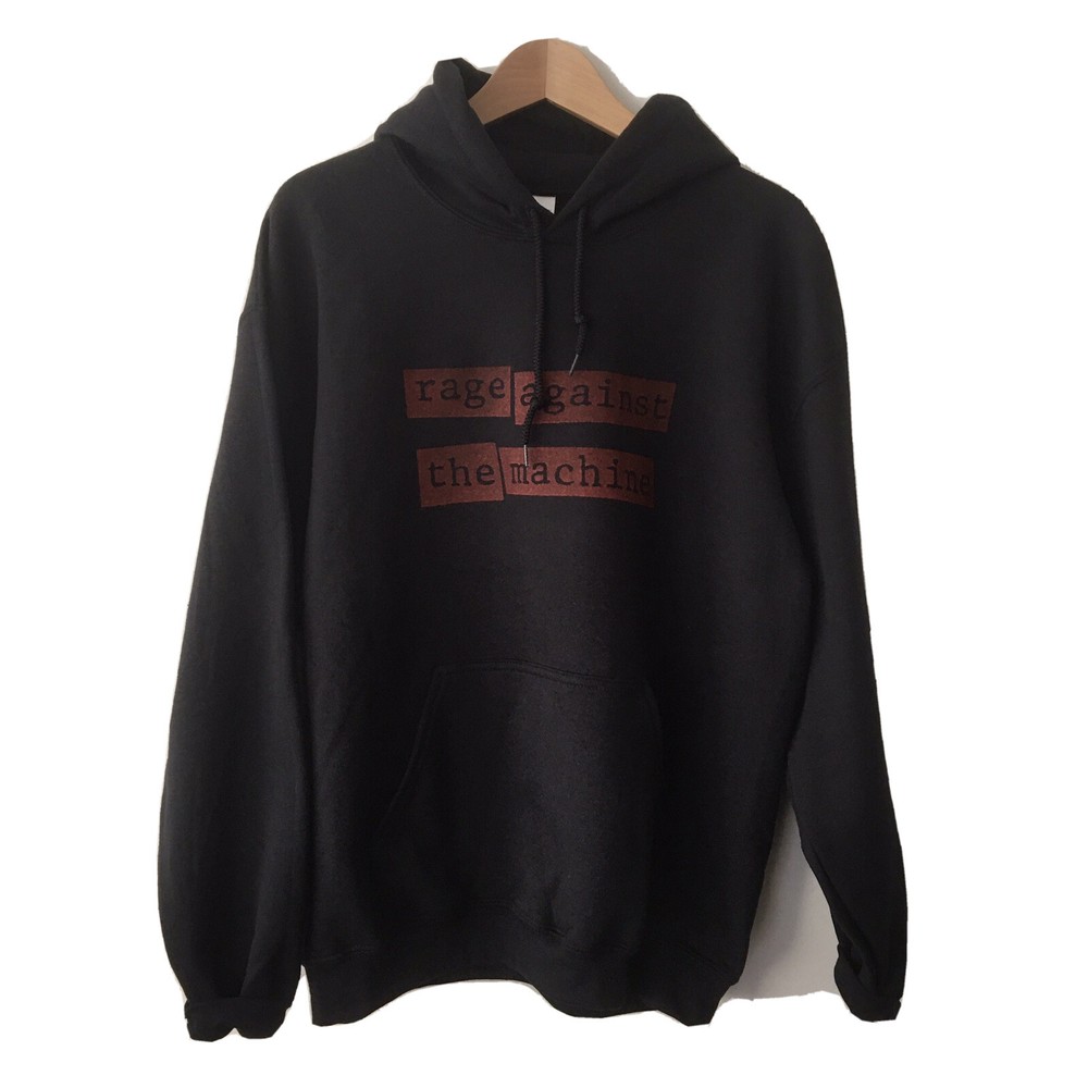 Rage Against The Machine Hoodie Sweatshirt NEW Black Mens Unisex Fit Size S-XL