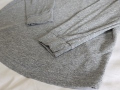 Marine Layer Lightweight Pullover Light Heather Gray Hoodie Sweatshirt SZ Marge