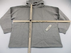 Fear of God Essentials Relaxed Hoodie Sweater Mens XL Gray Dark Oatmeal