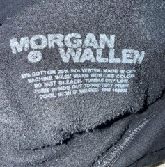 Morgan Wallen One Thing At A Time Tour Concert Black Hoodie Adult Sz S Country