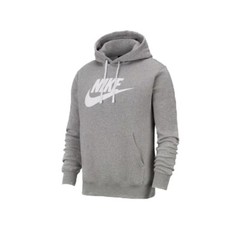 Nike Men’s Hoodie NSW Large Logo Club Fleece Active Graphic Pullover Sweatshirt