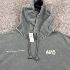 Star Wars x Gap Hoodie Mens Large Never Tell Me The Odds Heavyweight Pocket