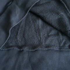 Alternative Apparel Mens Hoodie Pullover M Navy Blue Lightweight Sustainable