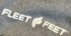 Hoka Gray Sweatshirt Hoodie Unisex M Weekend Warriors Walking Running Athleisure