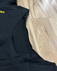 Gold’s Gym Muscle Joe Sleeveless Hoodie Men’s Small Black Training Workout – NWT