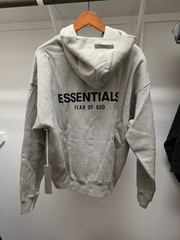 Fear of God Essentials Hoodie ;Dark Oatmeal (192BT212113F);FREE SHIPPING!!!!