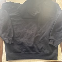PRO CLUB Mens Black Hoodie Sweatshirt Pullover Heavyweight Size XL