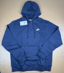Nike Sportswear Club Fleece Hoodie Midnight Navy Men’s ALL SIZES BV2654-410 NEW