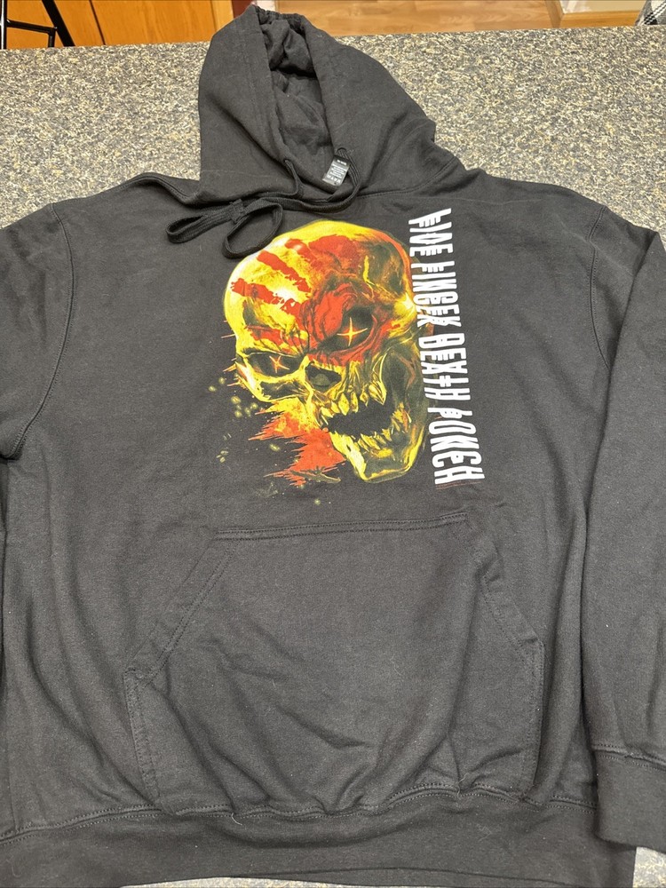 Five Finger Death Punch Justice For None Thrash Metal Band 2018 Hoodie Large