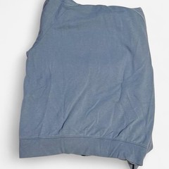CCS Men’s Blue Cotton Fleece Full Zip Hooded Hoodie w/ Pockets Size M